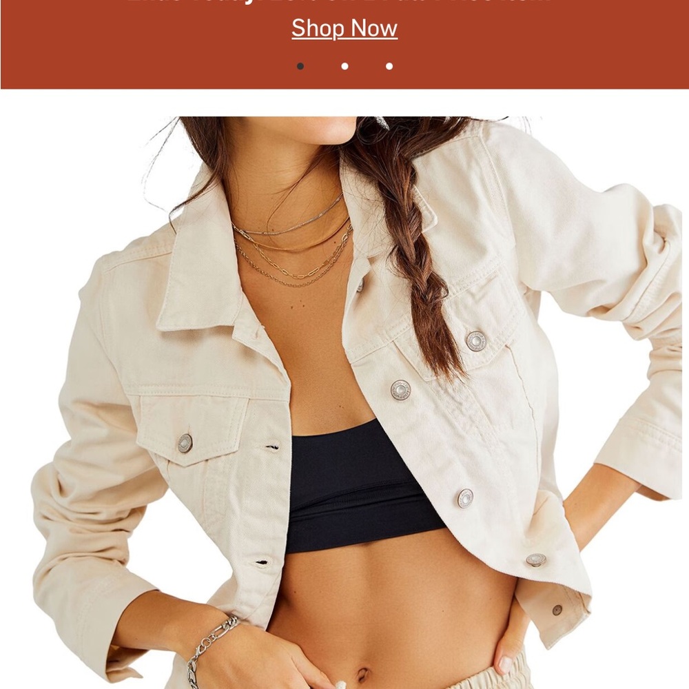 Free People Jean Jacket - Picture 2 of 11